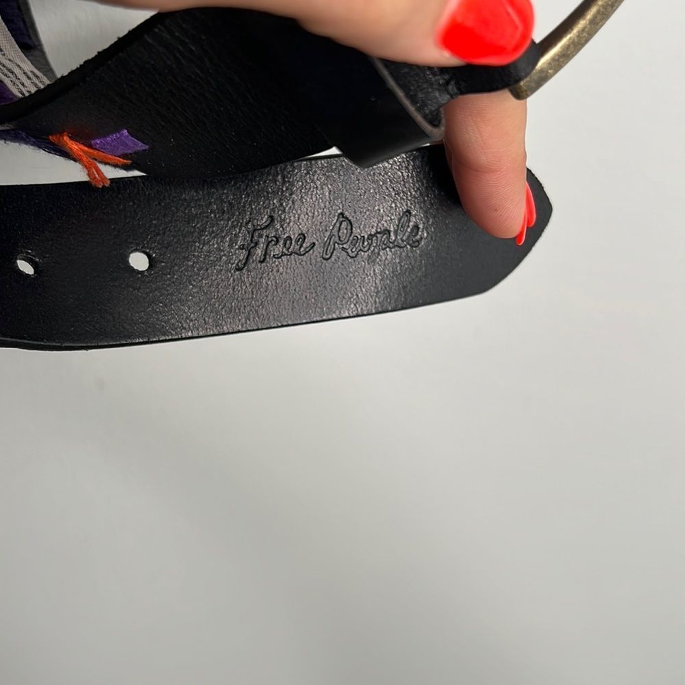 Free People Aztec Embroidered belt - Picture 2 of 6